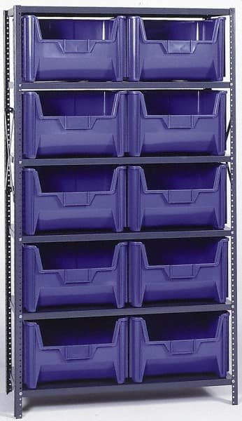 Open Hopper Storage Unit Pick Rack: Open Hopper Storage Unit with Bins, 18