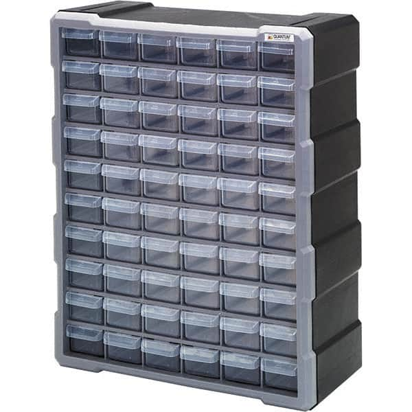 60 Drawer, Small Parts Drawer Cabinet System MPN:PDC-60BK