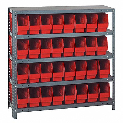 G6982 Bin Shlvng 12inx39inx36in Red MPN:1239-201RD