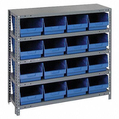 G6984 Bin Shlvng 12inx39inx36in Blue MPN:1239-207BL