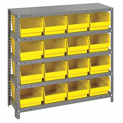 G6984 Bin Shlvng 12inx39inx36in Yellow MPN:1239-207YL