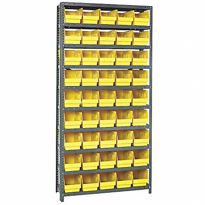 G6987 Bin Shlvng 12inx75inx36in Yellow MPN:1275-202YL