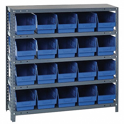 G6991 Bin Shlvng 18inx39inx36in Blue MPN:1839-204BL