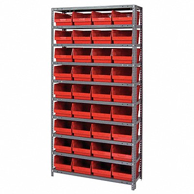 G6996 Bin Shlvng 18inx75inx36in Red MPN:1875-208RD