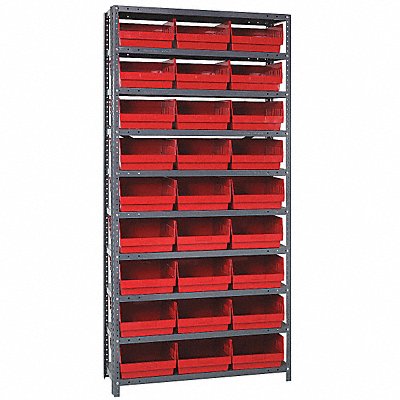 G6997 Bin Shlvng 18inx75inx36in Red MPN:1875-210RD