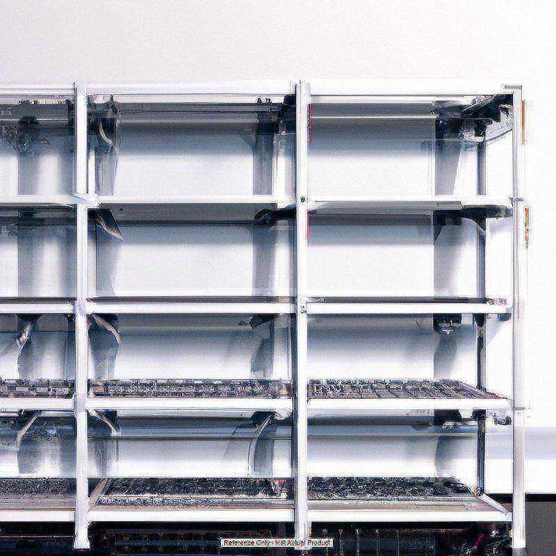 Bin Shelving 48X18 12 Yellow Bins MPN:GA-WR5-1848-533-12YL