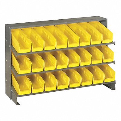 E1540 Bench Pick Rack 12x21x36in Yellow MPN:QPRHA-101YL