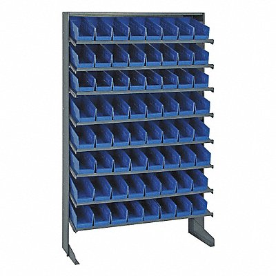 E1545 Pick Rack 12inx60inx36in Blue MPN:QPRS-101BL