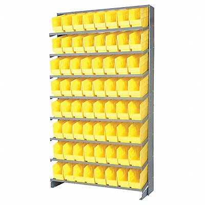 G7016 Pick Rack 12inx64inx36in Yellow MPN:QPRS-201YL