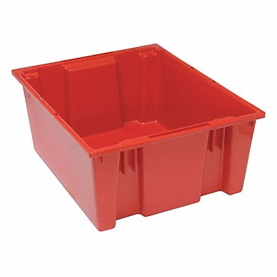 E1883 Stk and Nest Ctr Red Solid Polypropylene MPN:SNT225RD