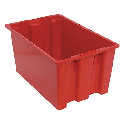 E1885 Stk and Nest Ctr Red Solid Polypropylene MPN:SNT240RD