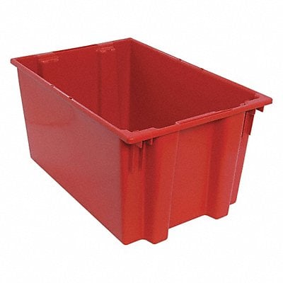 E1886 Stk and Nest Ctr Red Solid Polypropylene MPN:SNT300RD