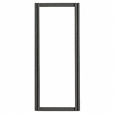 Tip Out Bin Wall Frame W24 In H24 In Blk MPN:QTF24