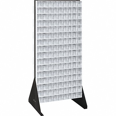 Bin Storage Rack Powder Coated 52 in MPN:QFS248-309WT