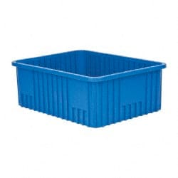 Polypropylene Dividable Storage Tote: 100 lb Capacity MPN:DG93080BL