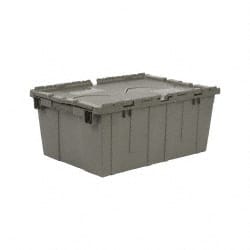 Polyethylene Attached-Lid Storage Tote: 60 lb Capacity MPN:QDC2115-9