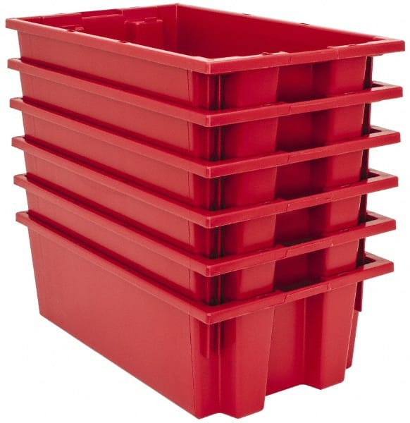 Polyethylene Storage Tote: 75 lb Capacity MPN:SNT180RDCS