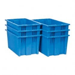 Polyethylene Storage Tote: 75 lb Capacity MPN:SNT185BLCS