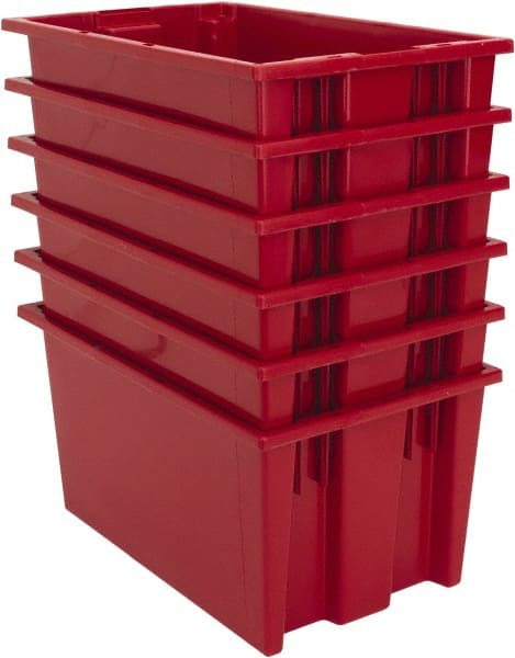 Polyethylene Storage Tote: 75 lb Capacity MPN:SNT185RDCS