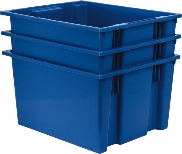 Polyethylene Storage Tote: 100 lb Capacity MPN:SNT230BLCS