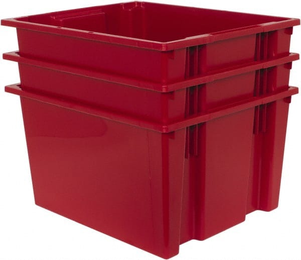 Polyethylene Storage Tote: 100 lb Capacity MPN:SNT230RDCS