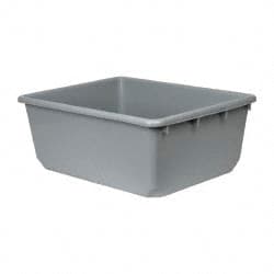 Polypropylene Storage Tote: 100 lb Capacity MPN:TUB2419-9GY