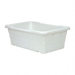 Polypropylene Cross-Stack Storage Tote: 100 lb Capacity MPN:TUB2516-8WT