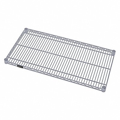 Wire Shelf 12x24in LdCap 600lb MPN:1224GY