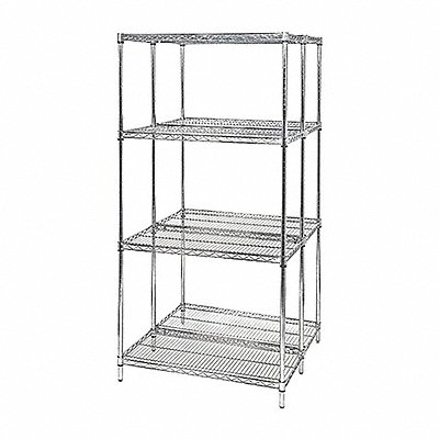 Metal Shelving 24x72in LdCap 600lb MPN:2472C