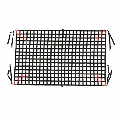 Cargo Net Black Polyester 12 ft 6 L MPN:QAB-FB2