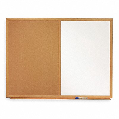 Combination Bulletin Board 24H x 36W In MPN:S553