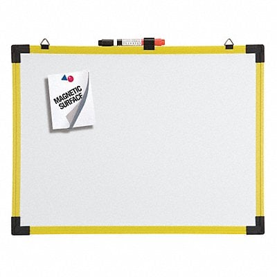 Dry Erase Board 18 W Yellow MPN:724120GGS