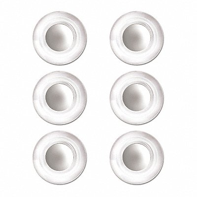 Earth Magnets Clear 3/4 Diameter PK6 MPN:85391