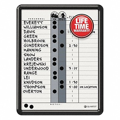 In/Out Board 14Hx11W MPN:750