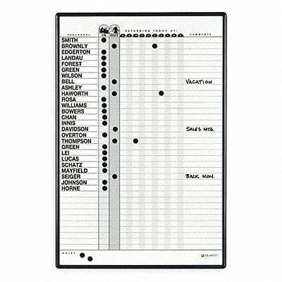 In/Out Board 36Hx24W MPN:783G