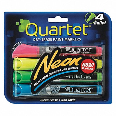 Dry Erase Marker Bullet PK4 MPN:79551-A