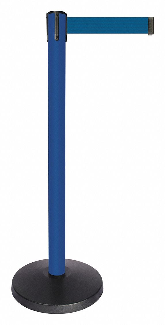 Barrier Post Blue Post Dark Blue Belt MPN:QPLUS-23-L7