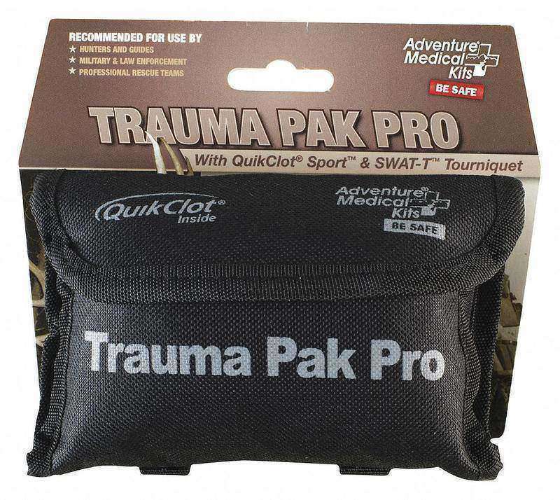 Emergency Medical Kit Nylon Blk 6-3/8 H MPN:2064-0293