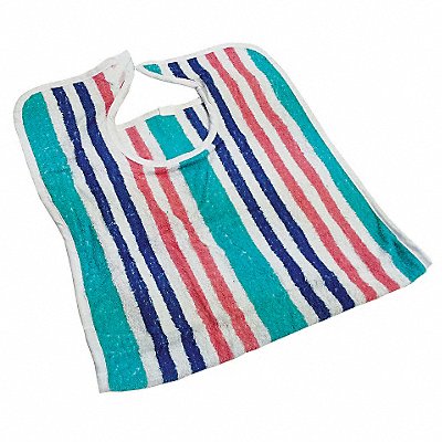 Terry Bib 18 x 34in Cotton Stripe PK12 MPN:X14480