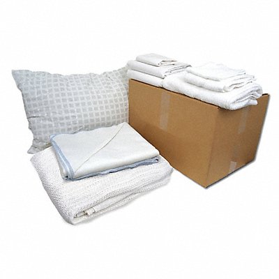 Bedding and Bath Kit Twin Size White MPN:WWX90002