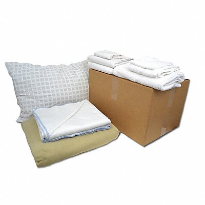 Bedding/Bath Kit Emergency Shelter Dorms MPN:X90001