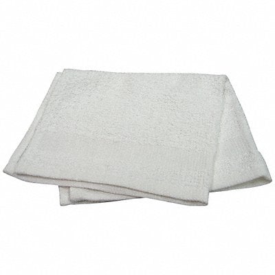 Wash Cloth 12 Lx12 W White PK12 MPN:61200