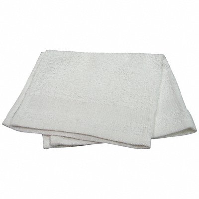 Wash Cloth 12x12 In White PK12 MPN:61210