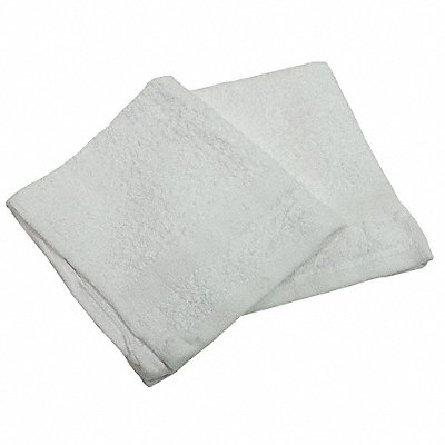 Wash Cloth 12x12 In White PK12 MPN:61250