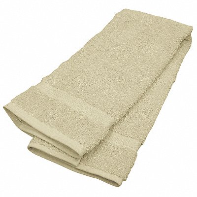 Bath Towel 16x30 In Beige PK12 MPN:X02330