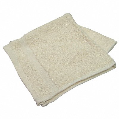 Wash Cloth 12x12 In Beige PK12 MPN:X03110