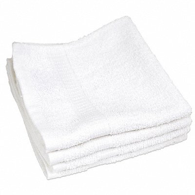 Wash Cloth 13x13 In White PK12 MPN:X03120