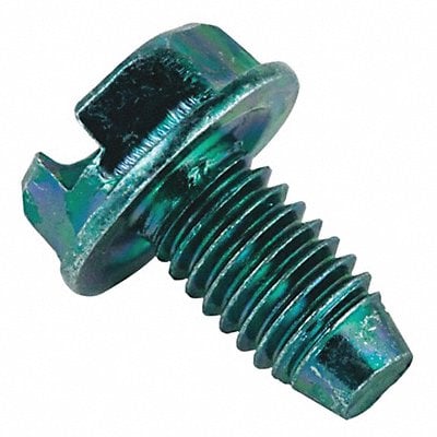 Ground Screw Slotted Head 10-32 PK100 MPN:973