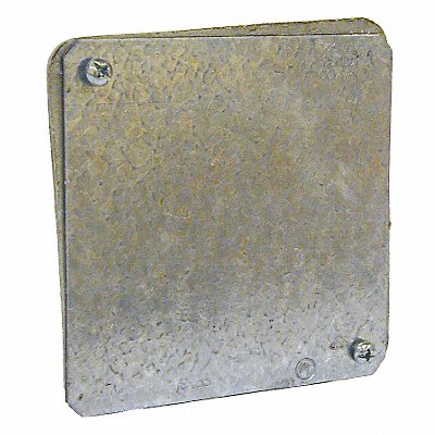 Electrical Box Cover Galvaznized Steel MPN:762