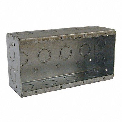 Electrical Box Masonry 63.5 cu in 4 Gang MPN:693